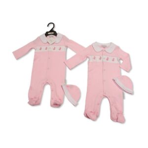 Baby Girls All in One with Hat - Quack, Quack