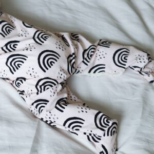 Milky Rainbow Cotton Sleepsuit