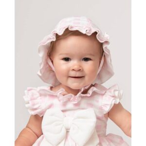 Checked Heart Sun Hat